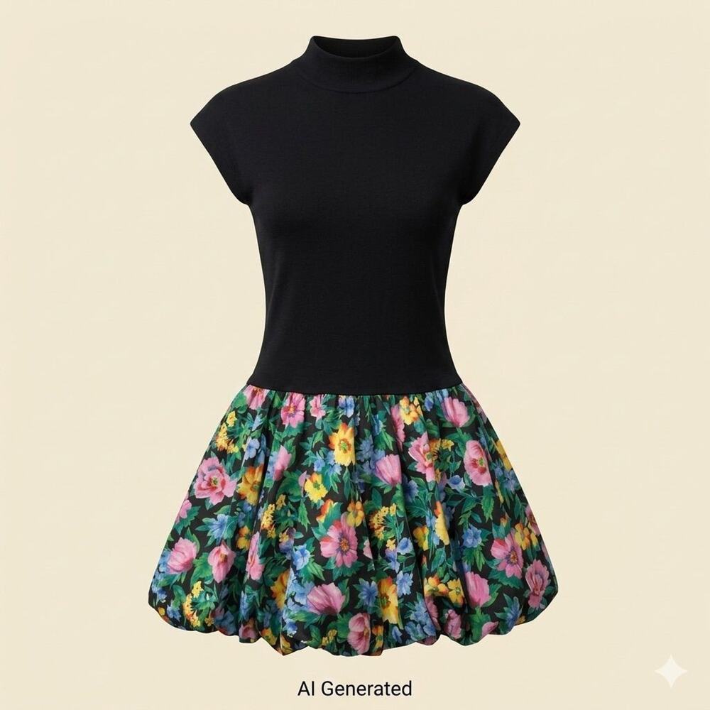 V 015-All That Jazz Bubble Skirt Dress size 11/12